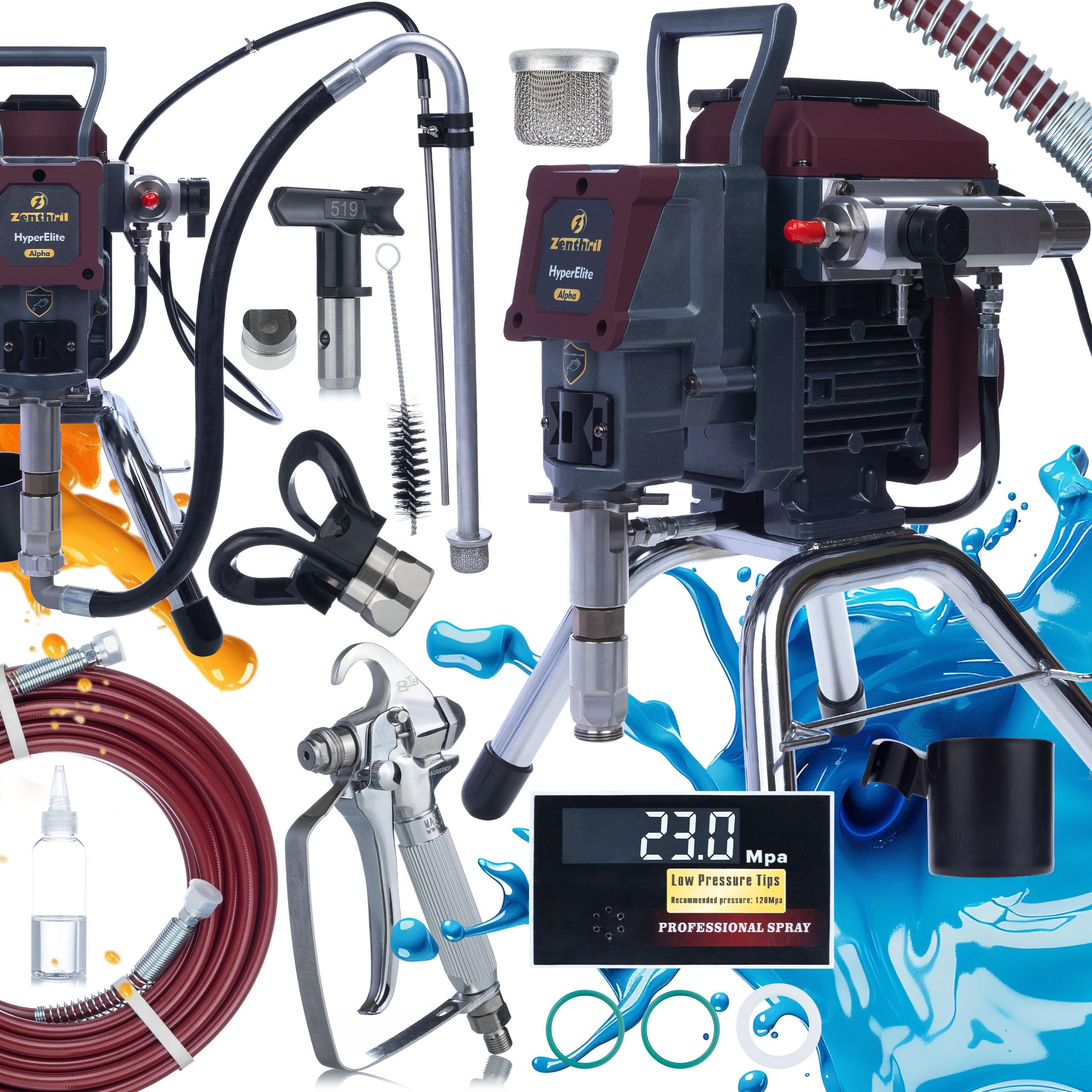 

Zenthril Alpha Agregat Malarski – 1500W, 20Mpa, 2L/min | Technologia Hydrodynamiczna | System Voice Assist