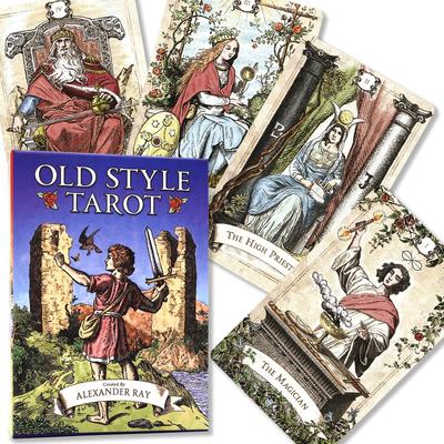 Old Style Tarot, Tarot Reading Instructions, Japanese Instruction Manual Included, Authentic Tarot Cards, 78 Cards