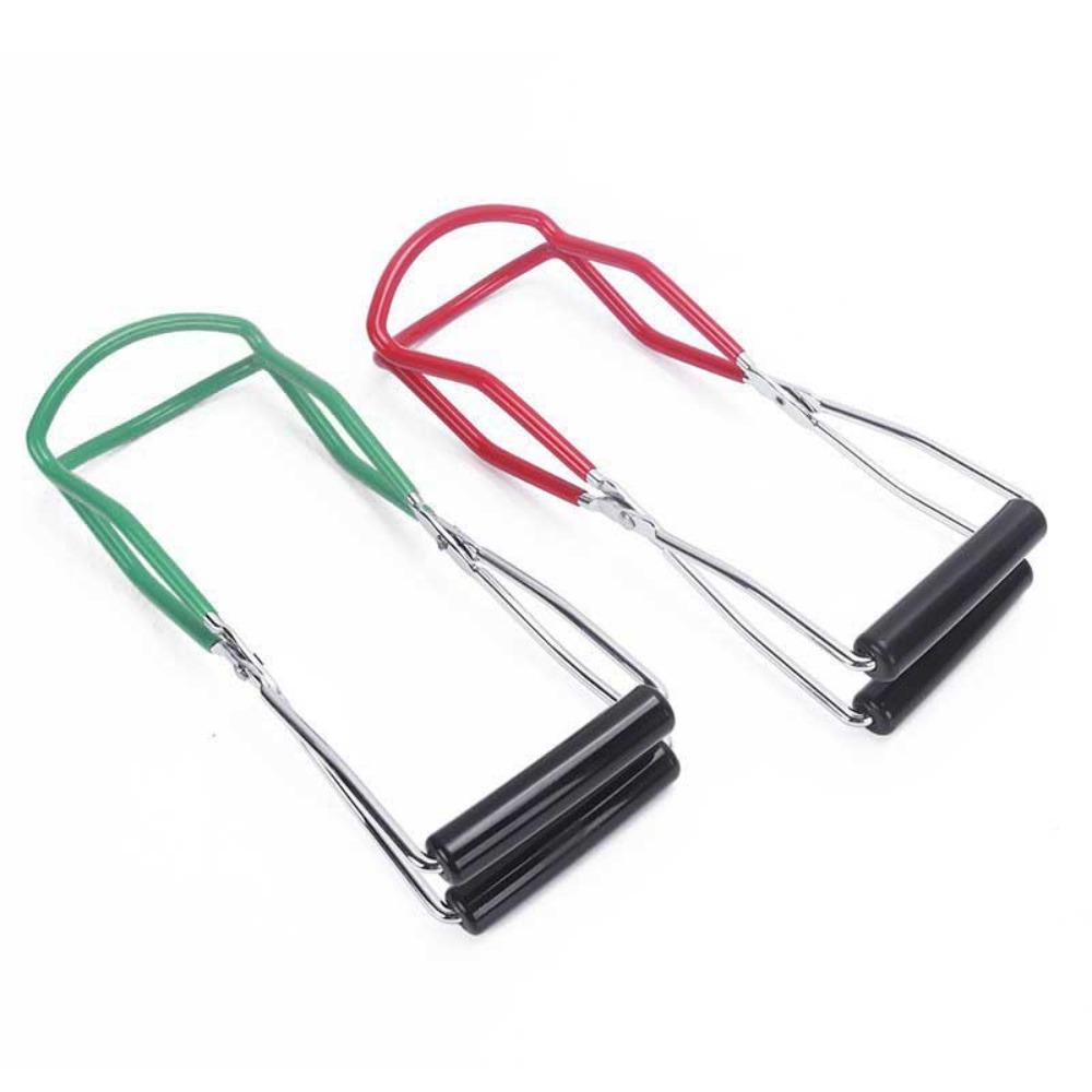 Heat Resistance Canning Jar Lifter Stainless Steel Jar Glass Lifter Glass Bottle Holder