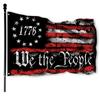 1pc, Single-Sided Print Our People 1776 Flag 3X5 Outdoor Betty Rose 13 Stars American Constitution Flag Indoor Garden Decor with 2pcs Sockets Multi-Si
