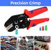 Terminals Crimp Pliers Interchangeable Dies Wire Crimper Crimping Tools Ratcheting SN-48B/SN-58B PH2.0 XH2.5 JST2.5 VH3.96