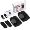 Hot Compress Vibrating Foot Massager Electric Ankle Massage Therapy Device Rechargeable Multifunctional Joint Ankle Massager