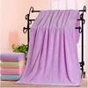 Home Goods Monochrome microfiber bath towel with embossed bear 70*140, absorbent, thickened, soft, embossed bath towel