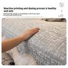 Summer Cold Sofa Cushion Cool Feeling Cushion Ice Silk Non-Slip Leather Sofa Cover Light Luxury Advanced Cover