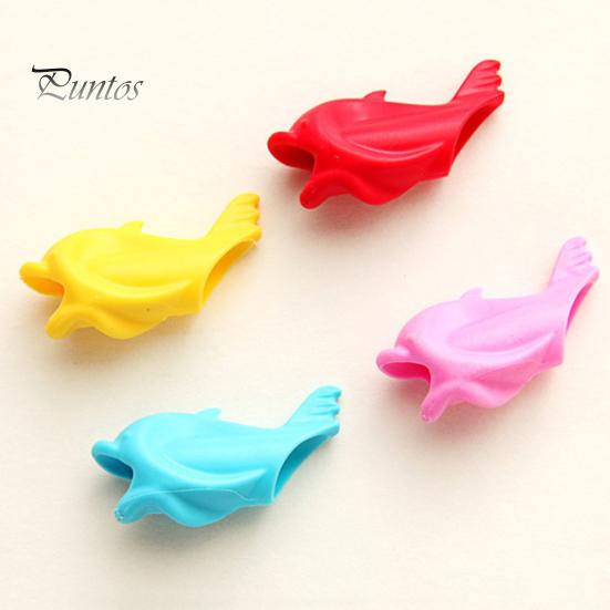 Dolphin Pen Grips Hold Writing Posture Correction Device Kid Student Stationery