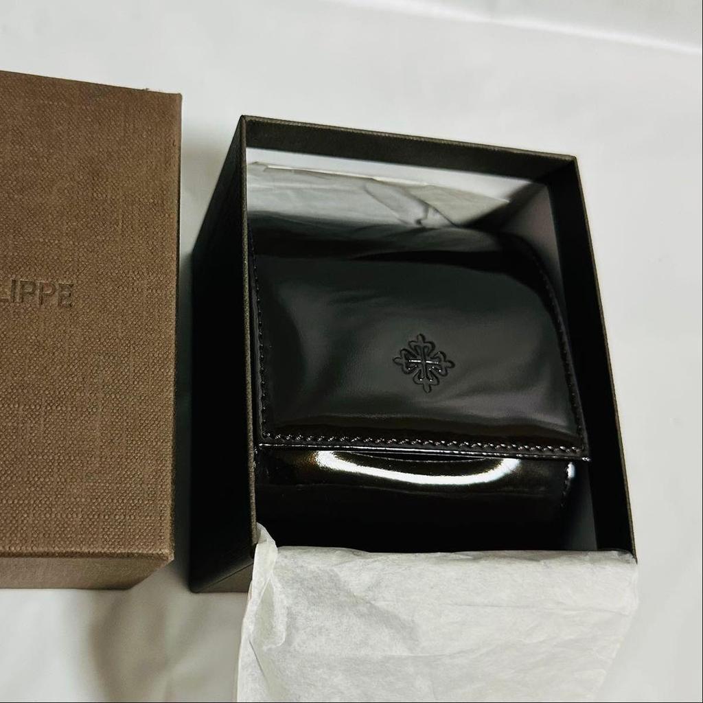 Used Patek Philippe PATEK PHILIPPE enamel watch case travel case new