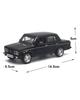 1/32 Scale LADA 2106 Diecast Car Model Toy, Pull Back Toy Vehicle with Sound and Light for Kids Toddler Boys Girls Gift Collection
