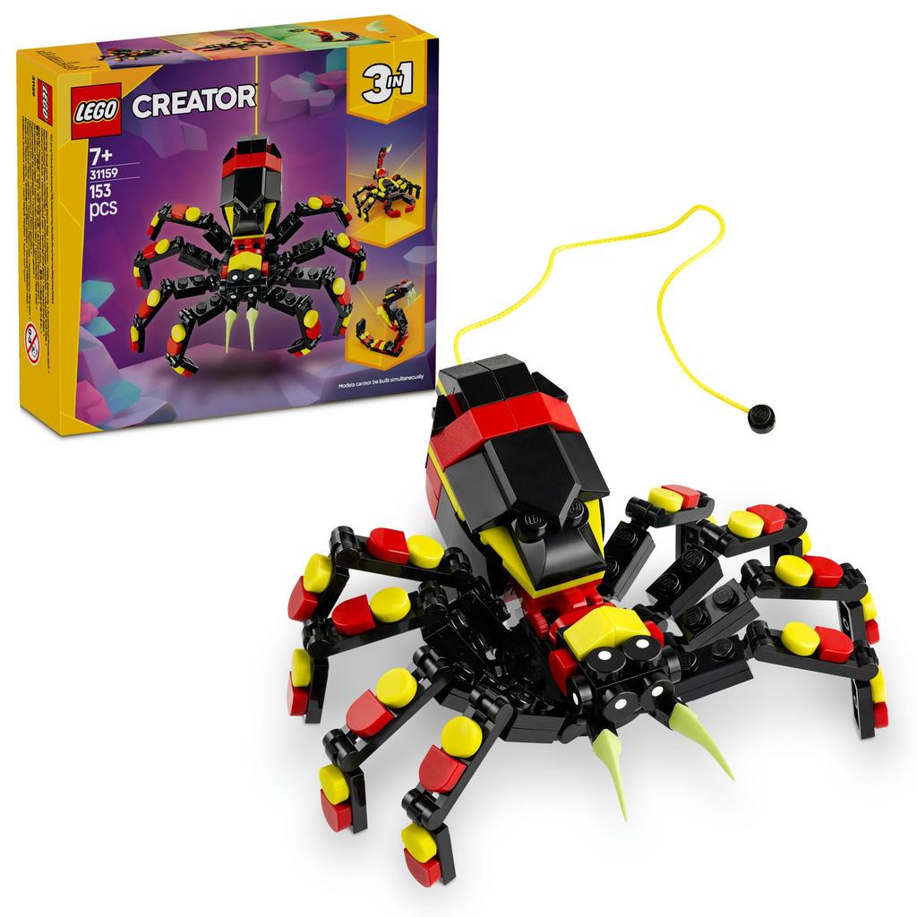 LEGO Creator Animal: Spider Toy Birthday Present Block Student Animal Creature 31159
