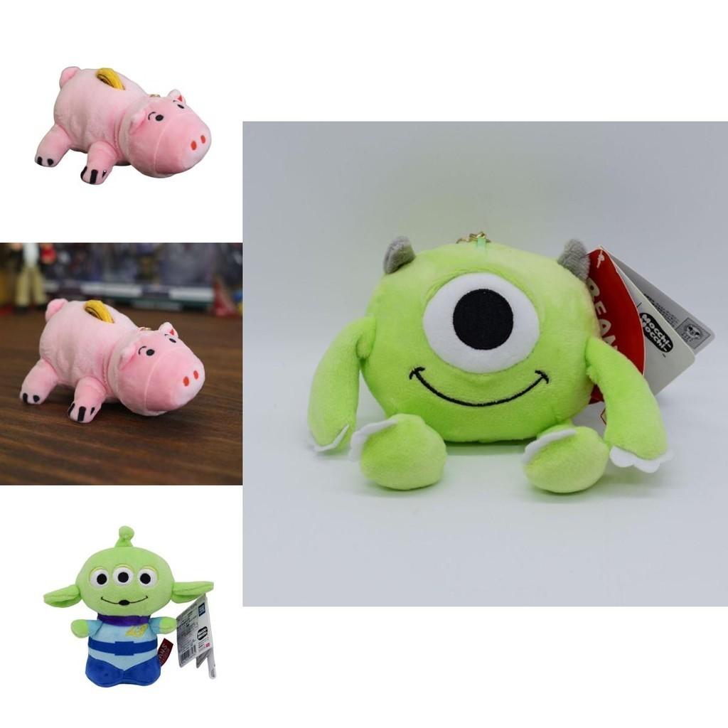 Boneco de Pelúcia Pingente Alien Toy Story Fofo Olhos Grandes Macio e Seguro para Crianças