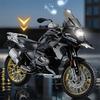 1/10 R1250 Gs Adv Lega Corsa Moto Diecast Metallo Strada Sportiva Moto Modello Suono E Luce Giocattolo Bambini Regalo