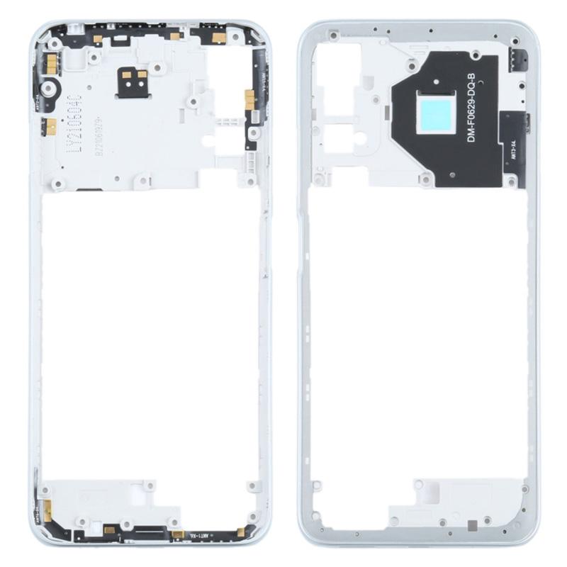 

For Xiaomi Redmi Note 10 5G/Note 10T 5G OEM Middle Housing Plate Frame Replacement Part (without Logo) White