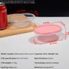 280ml Food Grade Plastic Box for Baby Food Storage Refrigerated Small Fridge Organization Sealed Container