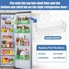 Easy Installation Refrigerator Bin Replacements Quick Setup Solution Fridge Organizer Suitable for Select Refrigerators