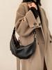 2026 Trendy Women's High-Quality Textured Crossbody Underarm Bag - Niche Design Single Shoulder Dumpling Bag