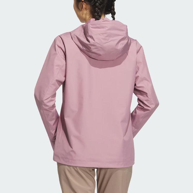 Adidas Rain.RDY Transitional Hooded Jacket Women Outerwear Magic-Purple Pink IL8905