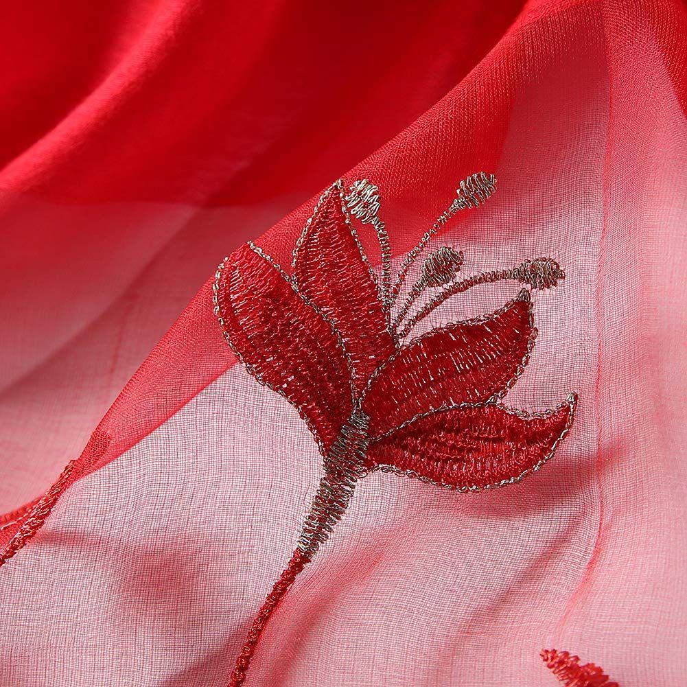 Used ANMIDA Large Silk Stole, Spring/Summer, For Summer Use, Can Be Worn as a Cover-up, Wedding, Shawl, For Air Conditioning Protection, UV, UV Cut,