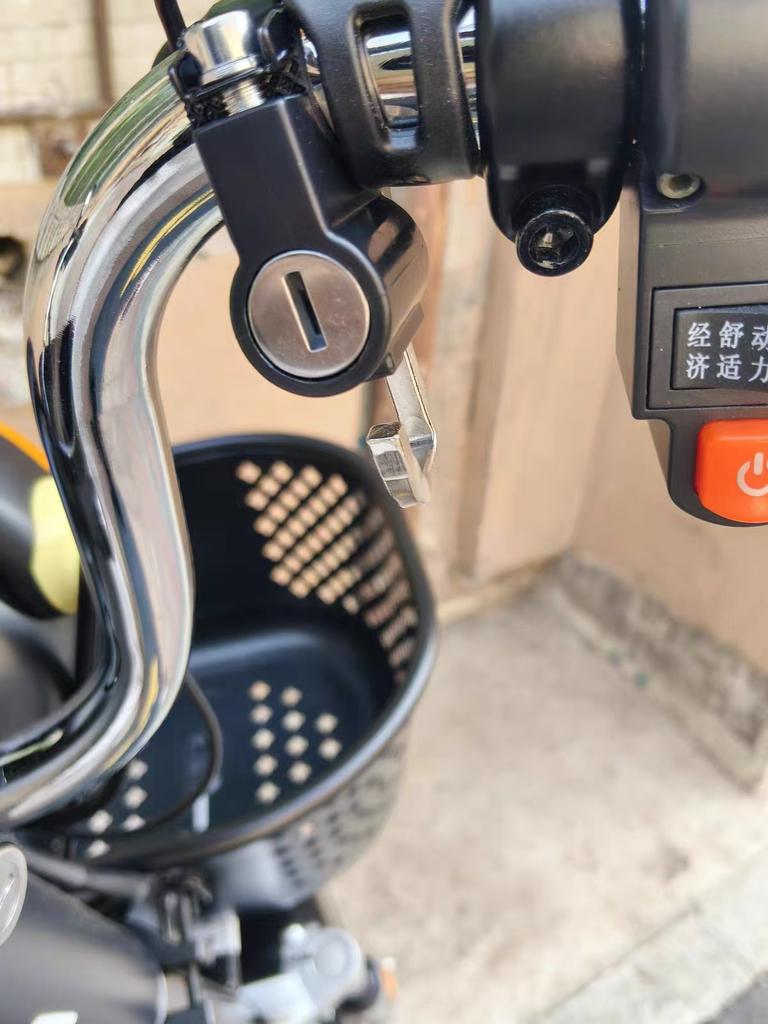Motorcycle Handlebar Lock Durable Security Portable Anti Theft Key Lock for Helmet Accessories