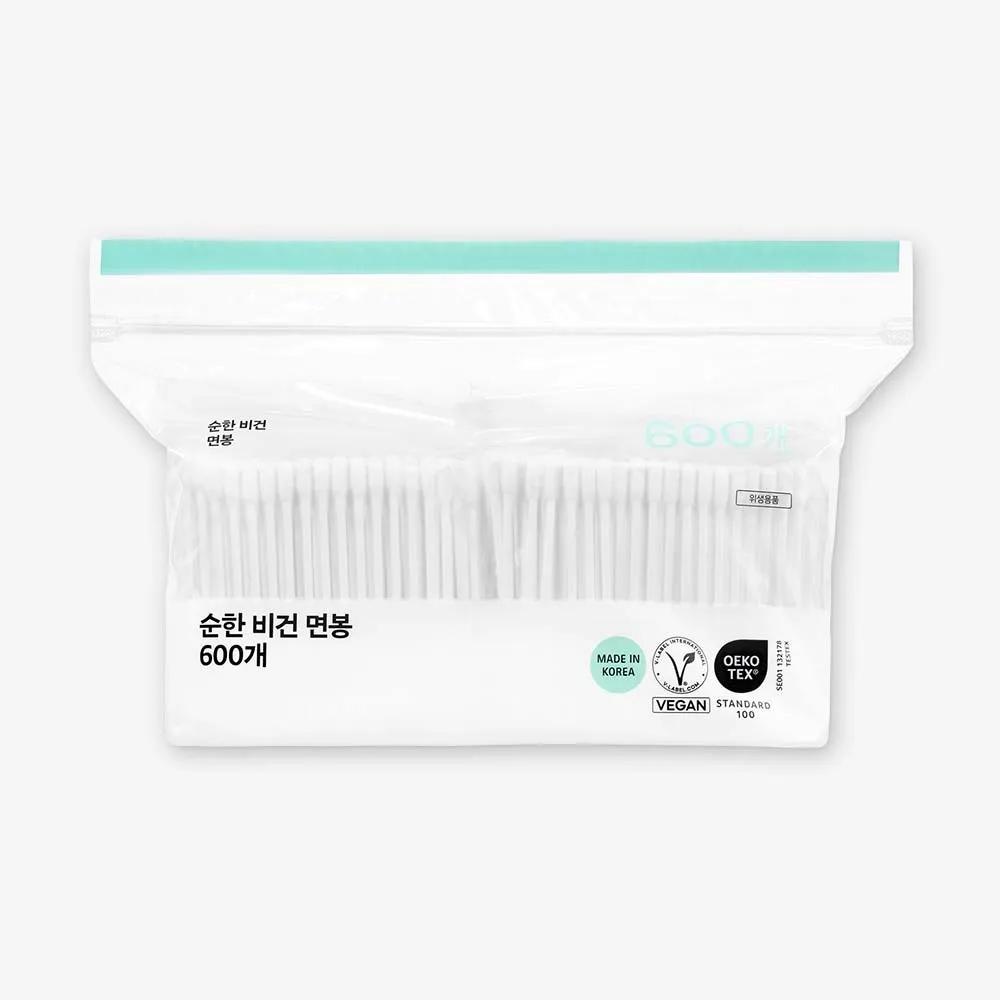 OLIVEYOUNG Vegan Pure Cotton Swabs 600P