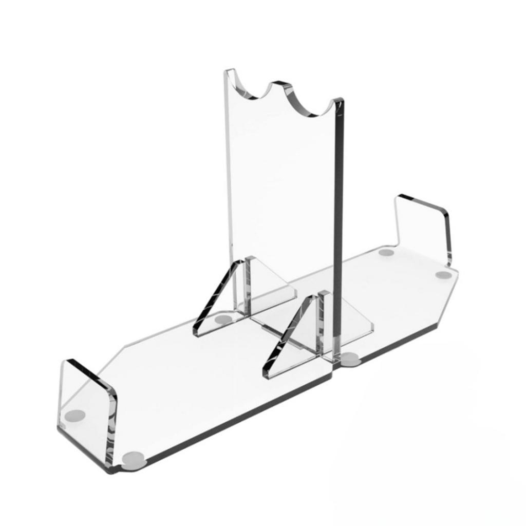 Display Holder Acrylic Lightsaber Display Stand Desktop Decorative Display Stand with Antiskid Pad Sword Holder