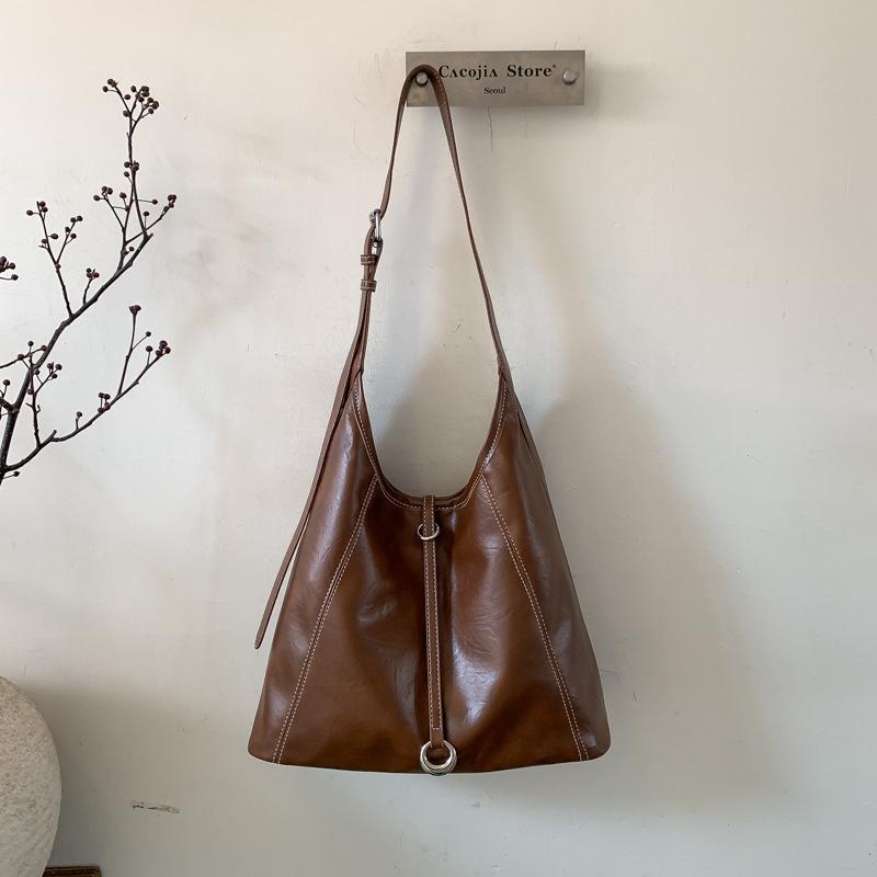 

Простые однотонные женские сумки на плечо из ПУ-кожи, модные винтажные женские сумочки, повседневные женские сумки-мессенджеры большой вместимости