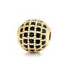 Copper Micro-set Diamond Ball Jewelry Accessories 10mm Round Spacer Beads for DIY Beading