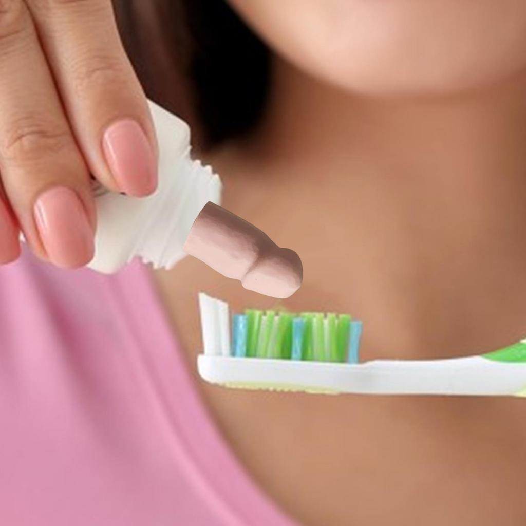 Toothpaste Cap Dispenser Dust Protection Universal Easy To Install Creative 3D Printed Toothpaste Tube Squeezer