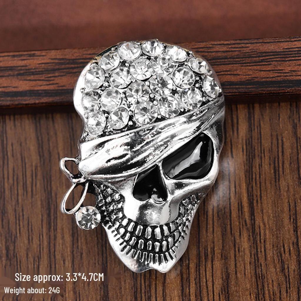 Halloween Retro Zodiac Snake Brooch - Enamel Pin Suit Accessory