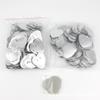 Heart-Shaped Frosted Iron Badge Pin (53x57mm) - High-Quality Brooch Lapel Accessory