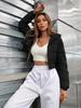 Women's Winter 2023 Hooded French Baguette Style Short Cotton Streetwear Jacket
