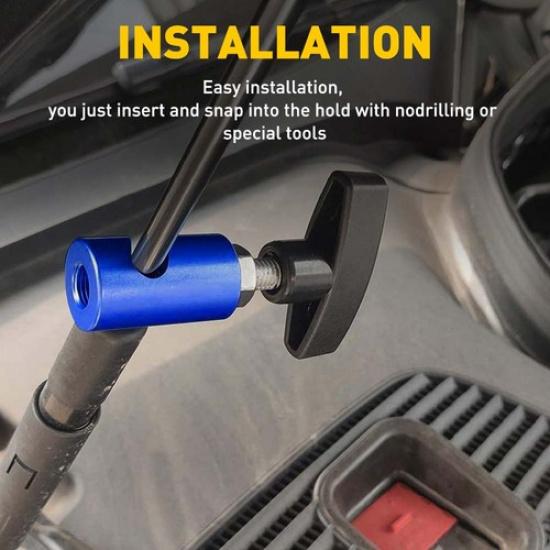 Car Support Hood Lift CLights Holder Strut Support CLights Tool Durable Aluminum