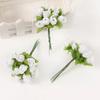 Small Bundle Simulation Flowers 12 Heads Flower Bouquet Creative Wedding Bouquet  Photography Props