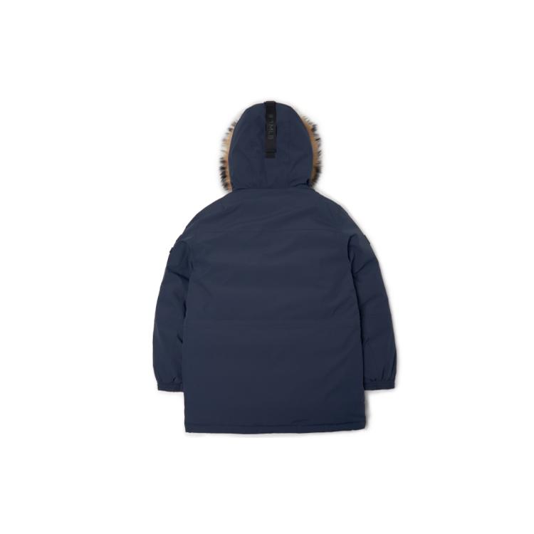 MLB Down Jacket Winter, Mid Length Unisex Blue 3ADJJ0216-50NYD