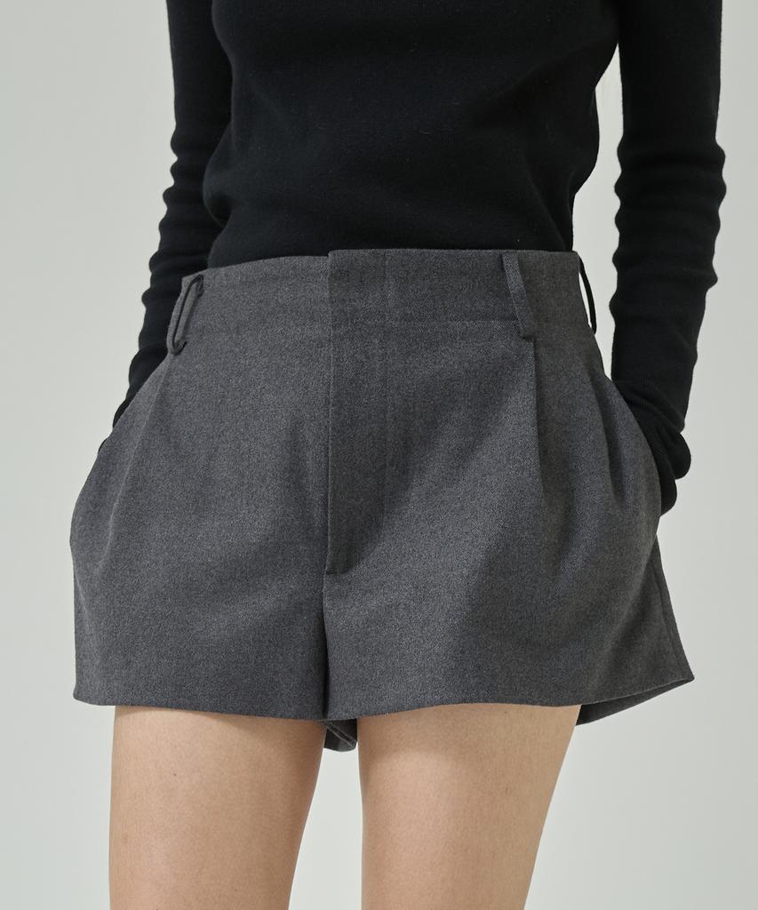 Lapineatteullie Modern Tailored Shorts Grey