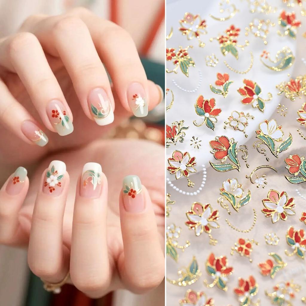 Neues Frucht Erdbeer Gelee Nageldesign Niedliche Aufkleber Liebling Kirsche Schleife Hase DIY Nageldekoration