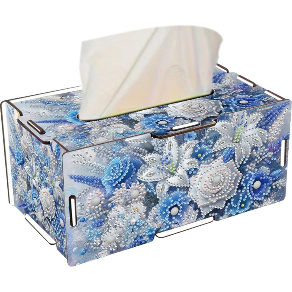 DIY Diamond Painting Napkin Holder Kit Diamond Napkin Holder Set Diamond Art Paper Towel Holder for Home & Office Decor