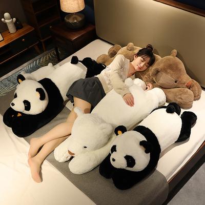 Super Cute Panda Plush Toy Doll Polar Bear Big Throw Pillow Doll Girl Bed Holding Doll