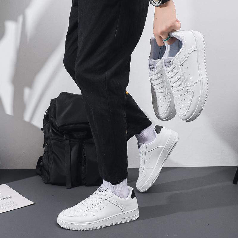 New Style Men Running Shoes Ourdoor White Men Sneakers Shoes Comfortable Light Soft 39-44