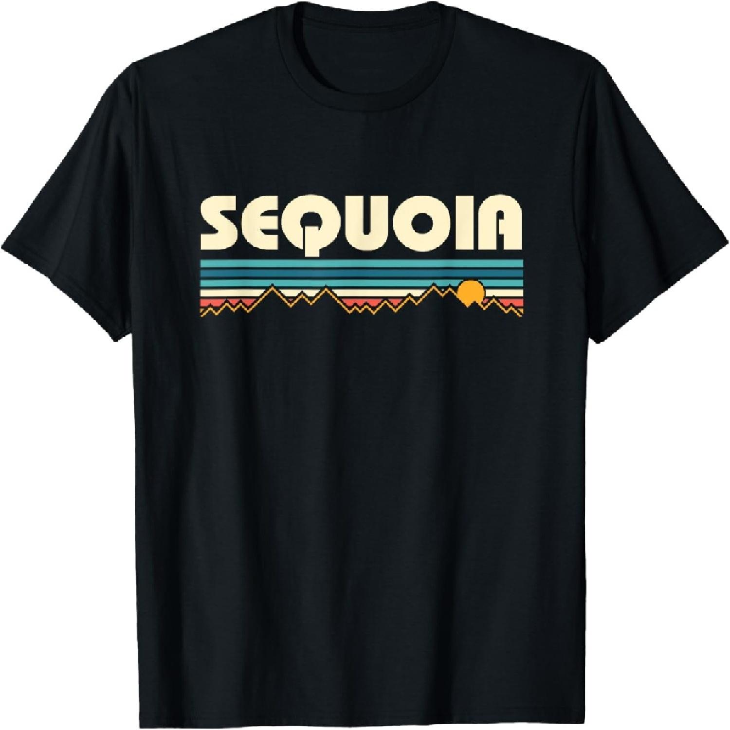 Sequoia National Park Retro Outdoors T-Shirt XXXXXL разноцветный