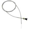 Cuttable 96 Inch Push Pull Control Cable For Lawn Tractors Go-Karts Mowers Versatile Throttle Choke Wire Replacement Part
