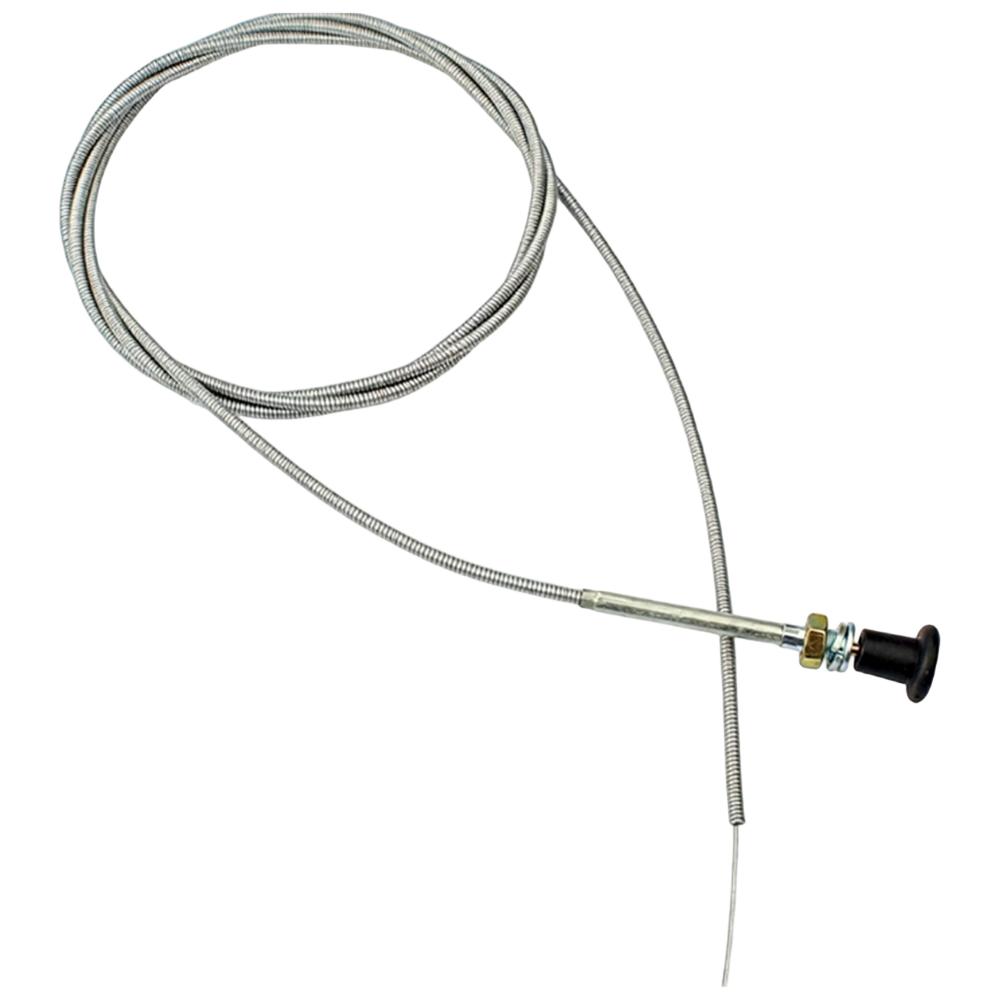 Cuttable 96 Inch Push Pull Control Cable For Lawn Tractors Go-Karts Mowers Versatile Throttle Choke Wire Replacement Part
