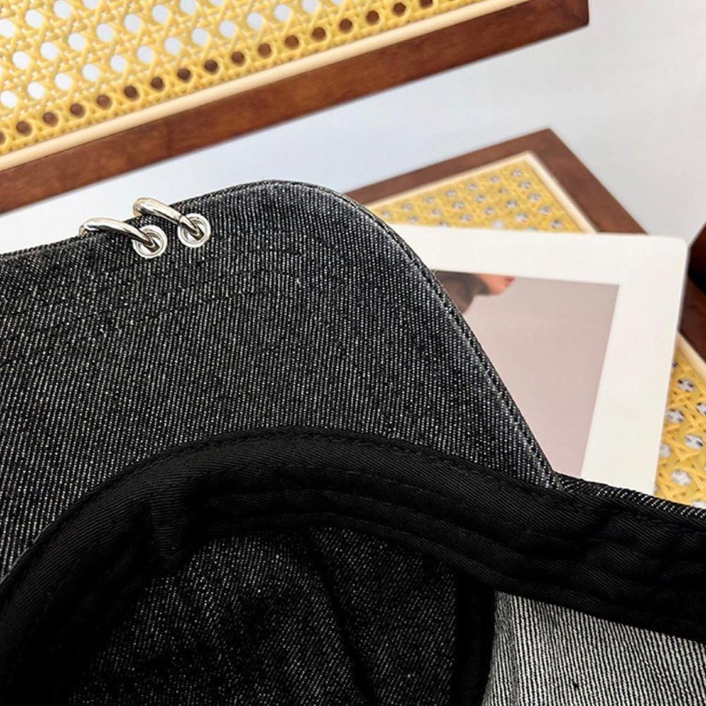 Ragged Denim Baseball Cap, Y2K Rabbit Ears Hat, Unisex, Street Trend, Adjustable Cap, Men‘s Hip-Hop Caps