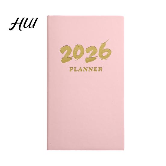 Daily Planner 2026 Agenda Streamlined Time Management 12-month Versatile Calendar for Students Planning Companion Organizational Tool