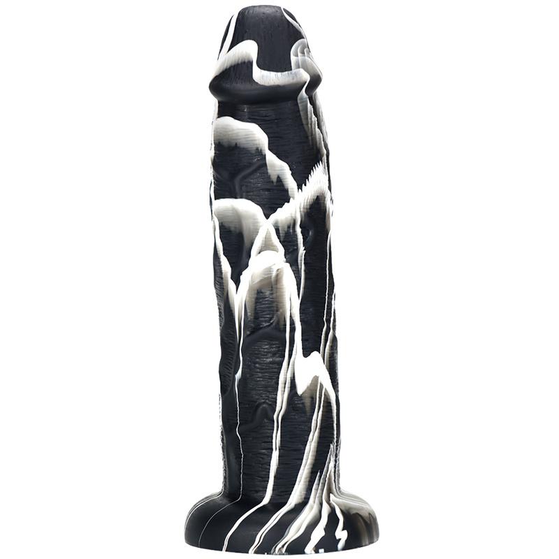 Velká zadní anální zátka Silikonový anální expandér chryzantémová masážní simulace falus ve tvaru bezvaječného dilda sexuální hračky