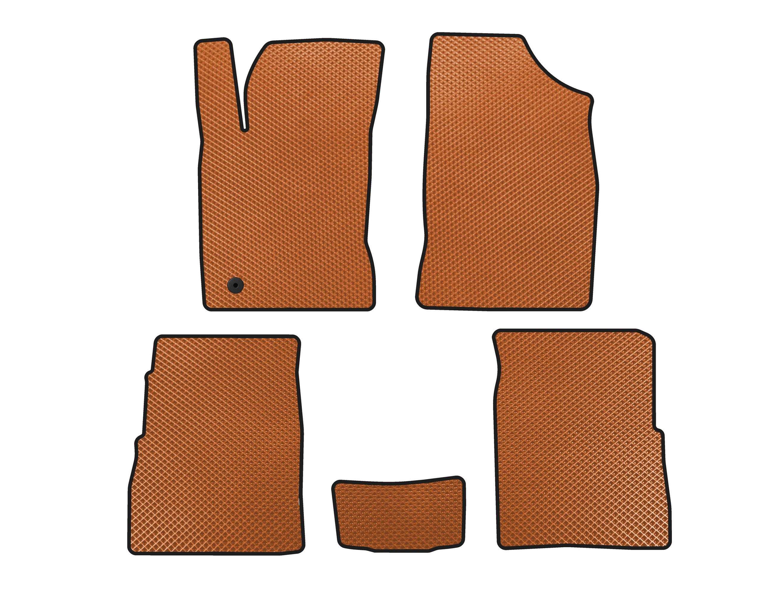 

EVA mats (HB, 5-door, Facelift, Orange) for Chrysler PT Cruiser
