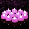 Amagic 24Pack Flameless LED Tea Lights Candles Battery Operated, Warm White | Electric Fake Tealight Candles for Birthday, Halloween, Christmas