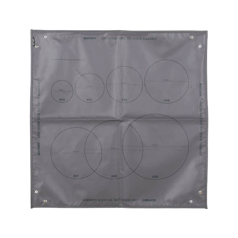 Dulton Repot Sheet S Gray BOTANY 730 x 730mm G21-0389SGY