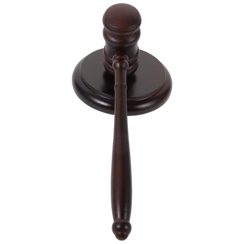 Attorney Decorative Costume Sound Block Durable Base Lobster Hammer Judge Hammer  Court