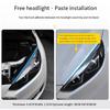 Daytime Running Lights Car LED DRL Lamp Strip DRL Decorative Light Auto Headlight Turn Signal Light RGB With Remote App Control Dome Lights 6