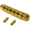 Gold Tune-O-Matic Bridge with Roller 6-Saddles for Epiphone Guitars