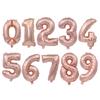 Birthday Decoration Digit Balloon Wedding Valentine's Day Anniversary Festival Children's Birthday Party DIY Ornament Balloons